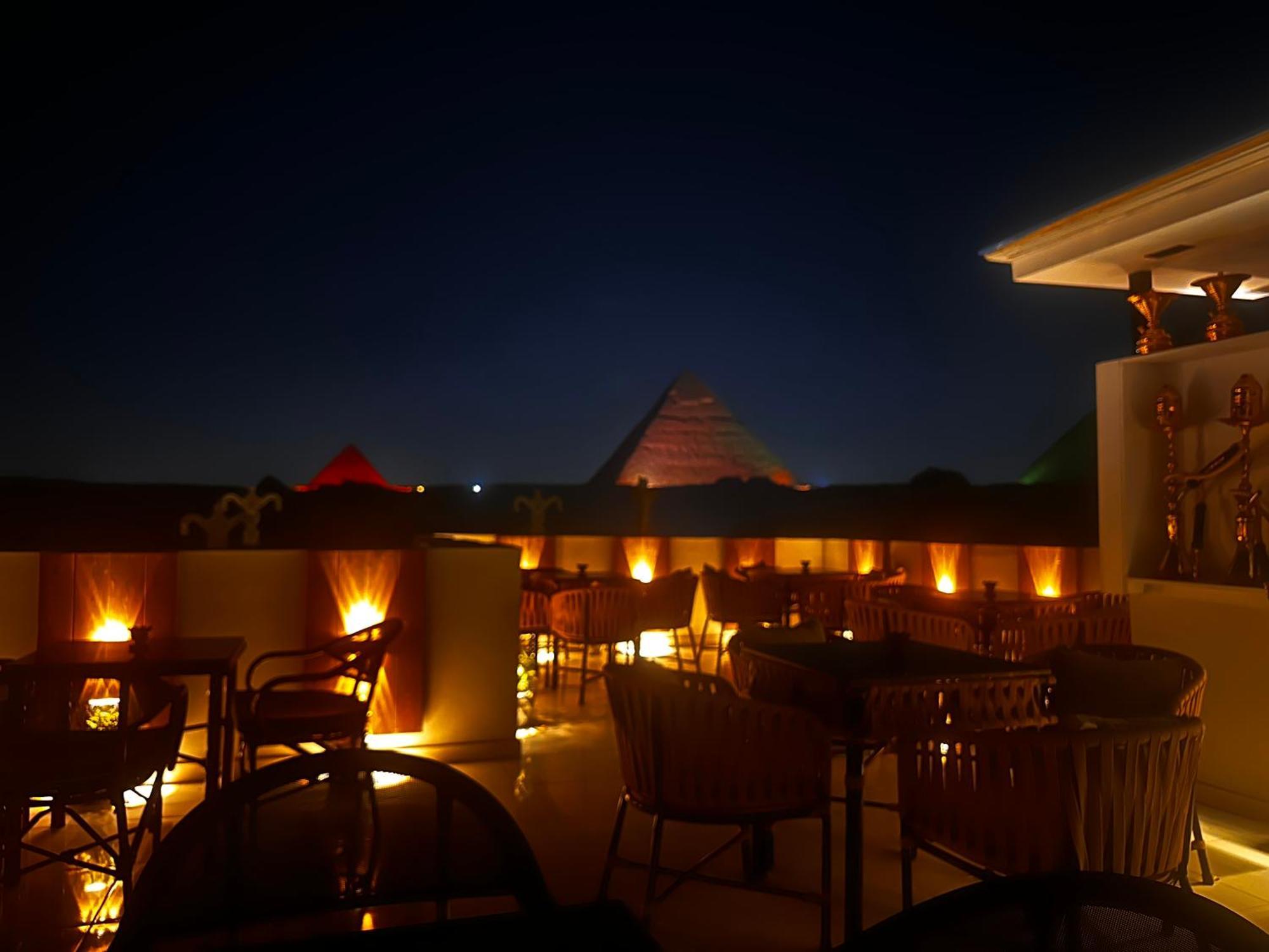 Pyramids On The Spot View Hotel Kafrat al Jabal Exterior photo